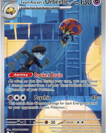 Team Rocket's Orbeetle - 198/182