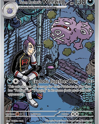 Team Rocket's Weezing - 199/182
