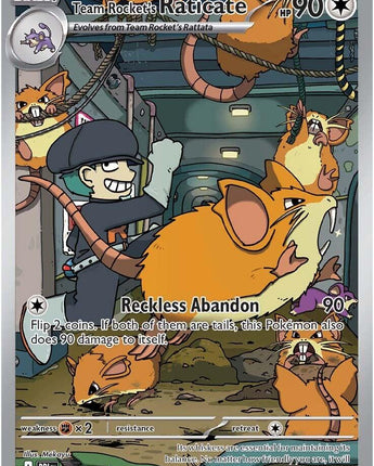 Team Rocket's Raticate - 202/182