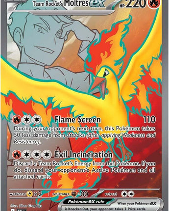 Team Rocket's Moltres ex - 208/182