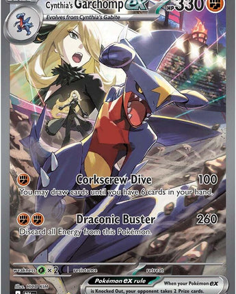 Cynthia's Garchomp ex - 232/182