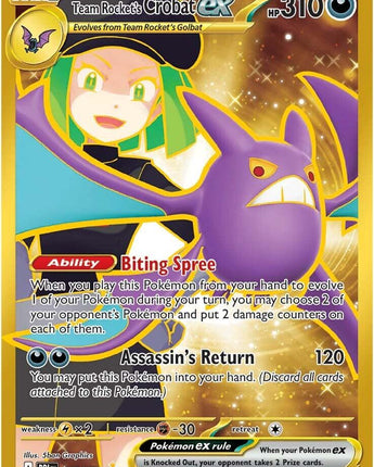 Team Rocket's Crobat ex - 242/182