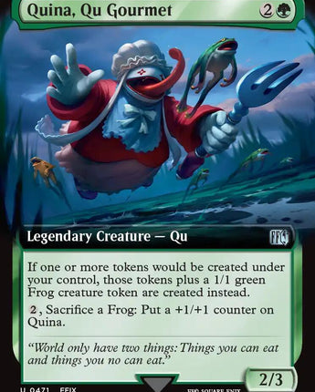 Quina, Qu Gourmet (Extended Art)