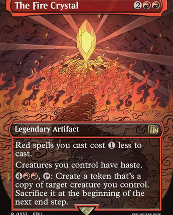 The Fire Crystal (Borderless)