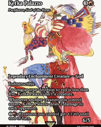Kefka Palazzo - Purphoros, God of the Forge (Showcase)