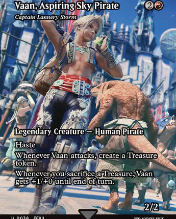 Vaan, Aspiring Sky Pirate - Captain Lannery Storm (Showcase)