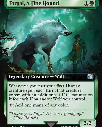 Torgal, A Fine Hound (Extended Art)