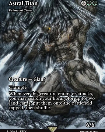 Astral Titan - Primeval Titan (Showcase)