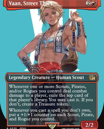 Vaan, Street Thief (Borderless) (Surge Foil)