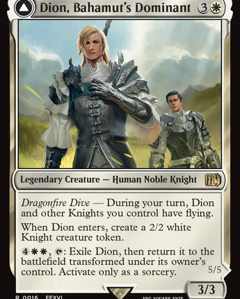 Dion, Bahamut's Dominant