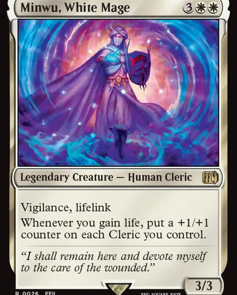 Minwu, White Mage