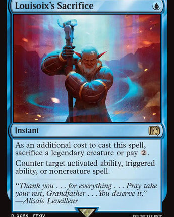 Louisoix's Sacrifice