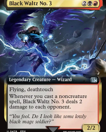 Black Waltz No. 3 (Extended Art)