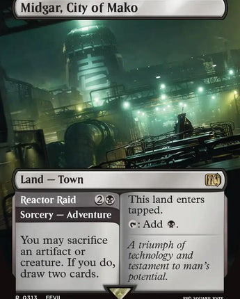 Midgar, City of Mako (Borderless)