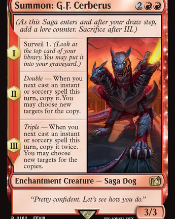 Summon: G.F. Cerberus
