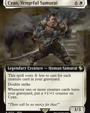 Cyan, Vengeful Samurai (Extended Art)