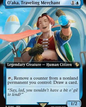 O'aka, Traveling Merchant (Extended Art)