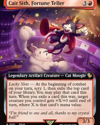 Cait Sith, Fortune Teller (Extended Art)