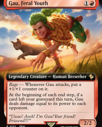 Gau, Feral Youth (Extended Art)