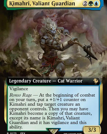 Kimahri, Valiant Guardian (Extended Art)
