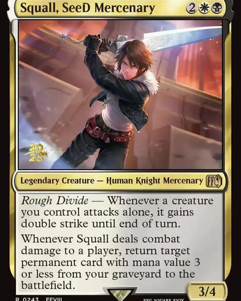 Squall, SeeD Mercenary