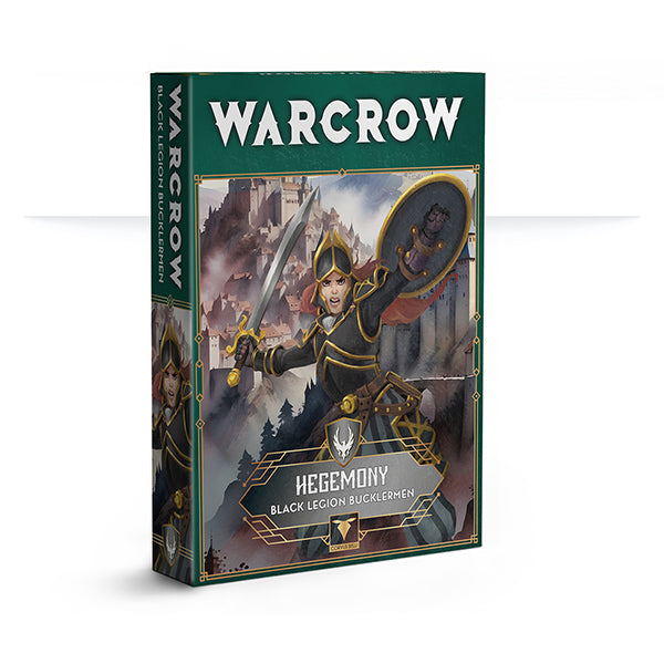 Load image into Gallery viewer, Warcrow: Hegemony - Black Legion Bucklermen
