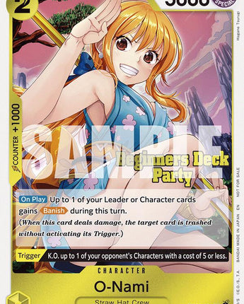 O-Nami (Beginners Deck Party [ST-23] - [ST-28] Participation Pack)