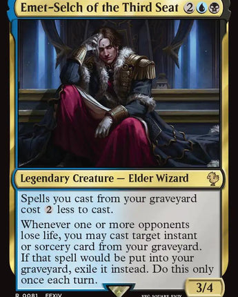 Emet-Selch of the Third Seat (Surge Foil)