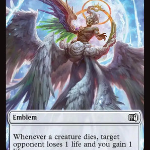 Emblem - Sephiroth, One-Winged Angel // Robot Warrior Double-Sided Token