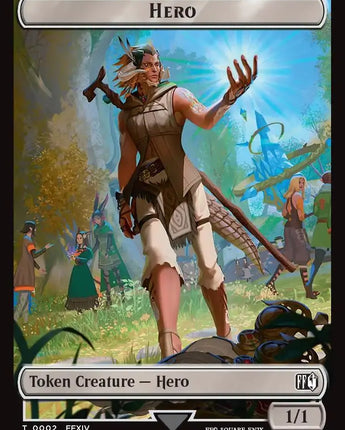 Hero (0002) // Knight Double-Sided Token