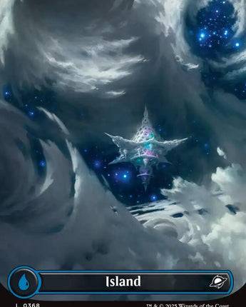 Island (0368) (Borderless) (Galaxy Foil)