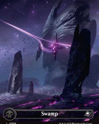 Swamp (0369) (Borderless) (Galaxy Foil)