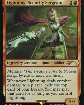 Lightning, Security Sergeant (Costco Bundle)