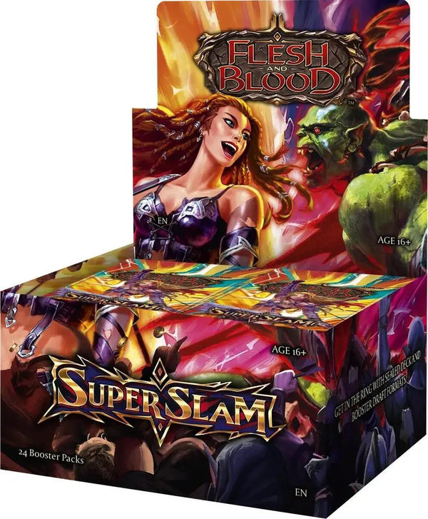 Flesh and Blood: Super Slam Booster Display 