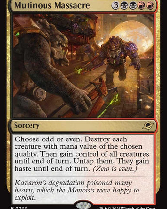 Mutinous Massacre
