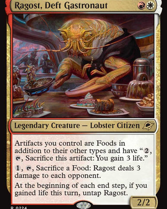 Ragost, Deft Gastronaut