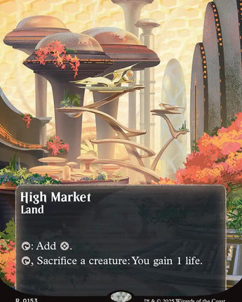 High Market (0153) (Borderless) (Galaxy Foil)