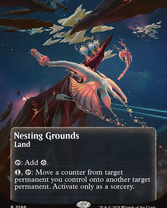 Nesting Grounds (0166) (Borderless) (Galaxy Foil)