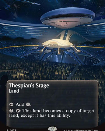 Thespian's Stage (0179) (Borderless) (Galaxy Foil)