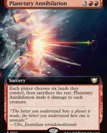 Planetary Annihilation (Extended Art)