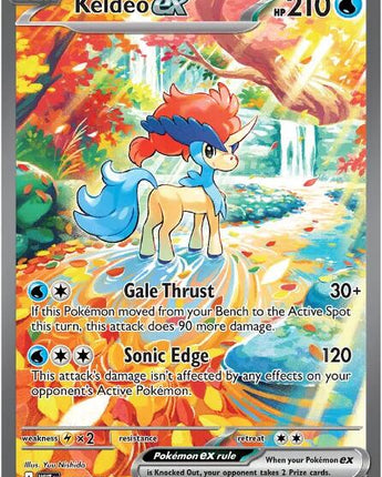 Keldeo ex - 167/086