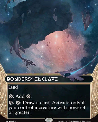 Bonders' Enclave (0094) (Borderless) (Galaxy Foil)