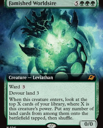Famished Worldsire (Extended Art)