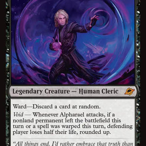 Alpharael, Stonechosen