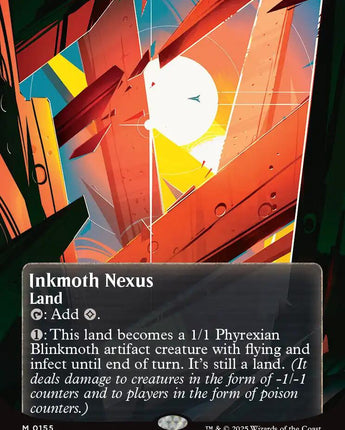 Inkmoth Nexus (0155) (Borderless) (Galaxy Foil)