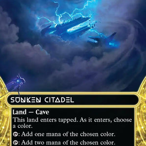 Sunken Citadel (0131) (Borderless) (Galaxy Foil)