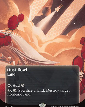 Dust Bowl (0147) (Borderless) (Galaxy Foil)