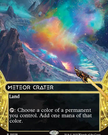 Meteor Crater (0026) (Borderless)
