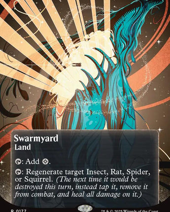 Swarmyard (0177) (Borderless) (Galaxy Foil)