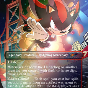 Shadow the Hedgehog (Rainbow Foil)
